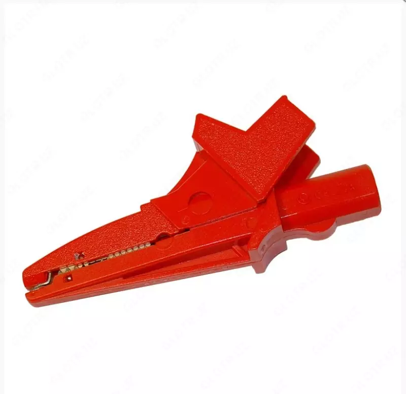 WAKRORE20K02 — зажим "крокодил" изолированный красный K02 - от {0} сум