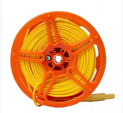 WAPRZ050YEBBSZ — провод измерительный 50м на катушке с разъёмами "банан" жёлтый - от 2 900 000 сум / шт.