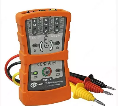 TKF-13 - to'g'ri fazalar ketma-ketligi va elektr motorlarining aylanish yo'nalishi ko'rsatkichi - 6 300 000 so'm / donadan