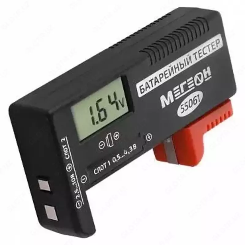 МЕГЕОН 55061 - тестер батареек - от {0} сум