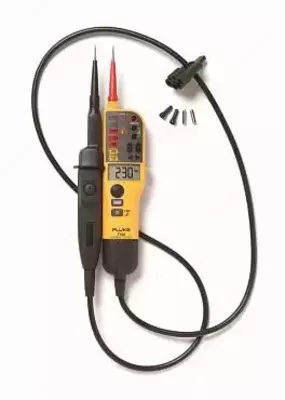 Fluke T130 - тестер-пробник с ЖК-экраном и возможностью подключения нагрузки