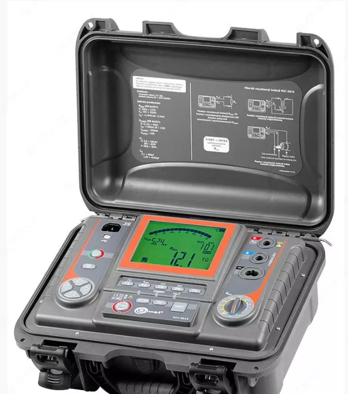 MIC-5010 — измеритель параметров электроизоляции