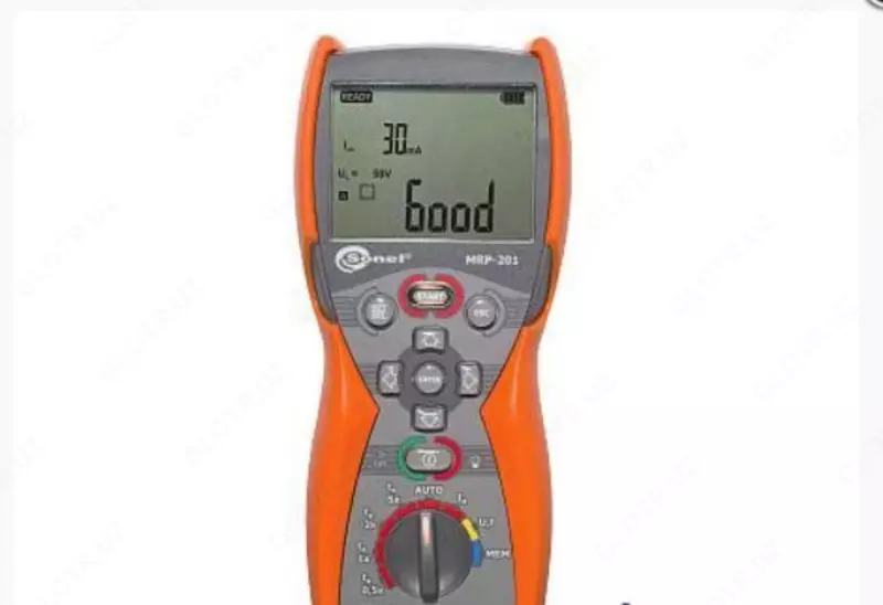 MRP-201 — измеритель напряжения прикосновения и параметров устройств защитного отключения