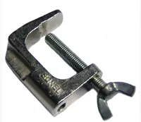 WAZACIMA1 — зажим специальный типа "струбцина" с разъемом "банан"