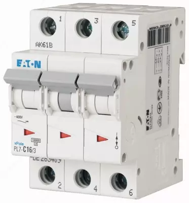 PL7-C16/3 Автоматический выключатель 16А