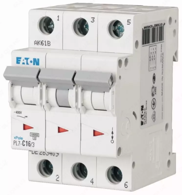 PL7-C16/3 O'chirish to'xtatuvchisi 16A