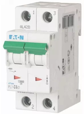 PL7-C6/2 Автоматический выключатель 6А