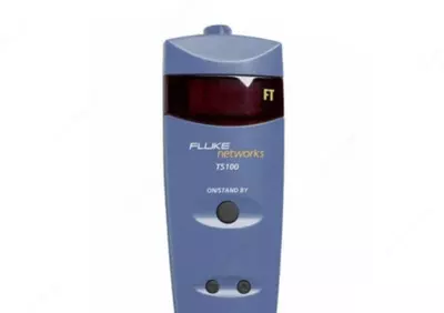Fluke Networks TS100 metrik kabel nosozlik tekshirgichi BNC bilan Alligator klip adapteri