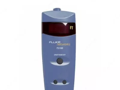 Тестер неисправности кабеля Fluke Networks TS100 с переходом с разъема BNC на зажим типа «крокодил» - от 17 000 000 сум / шт.