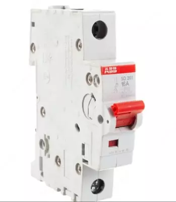 Рубильник ABB 1п SD201/16 рычаг красный 2CDD281101R0016