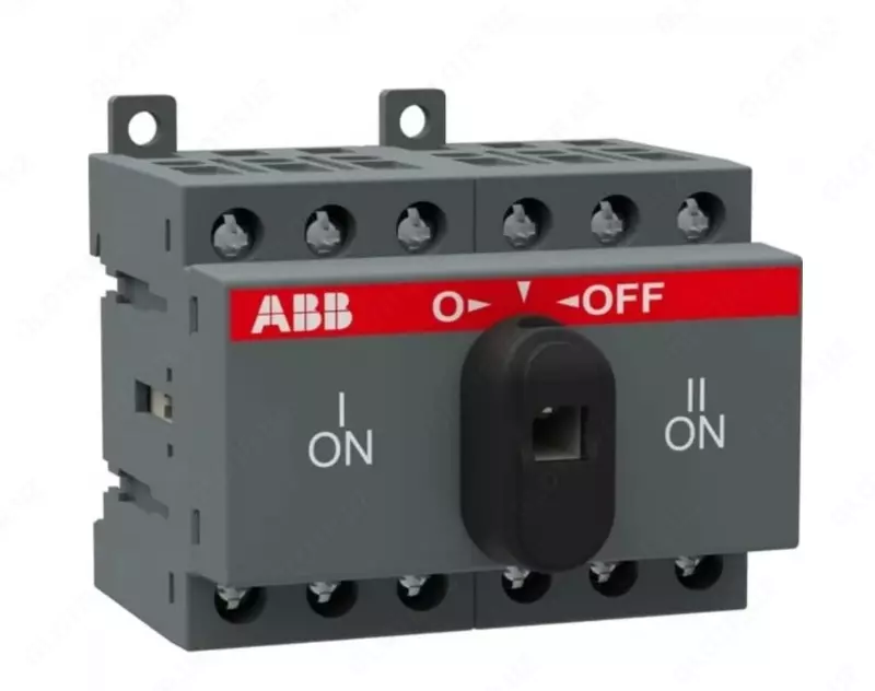 Рубильник реверсивный ABB OT16F3C 16А (16А AC23) 1SCA104816R1001 - от {0} сум