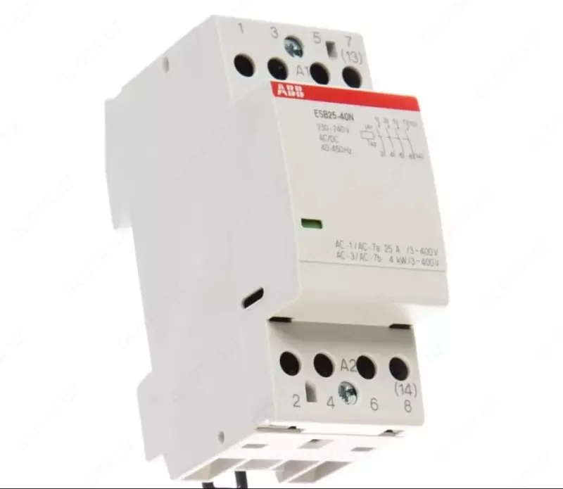 Kontaktori ABB ESB25-40N-06 modulli (25A AC-1 4NO) lasan 230V AC/DC 1SAE231111R0640 - {0} so'mdan