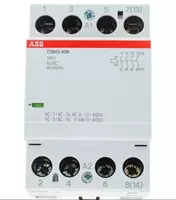Контактор ABB ESB40-40N-06 модульный (40А АС-1 4НО) катушка 230В AC/DC 1SAE341111R0640