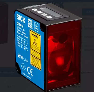 Лазерный датчик расстояния SICK DT50-2B215552 - от 19 500 000 сум / шт.