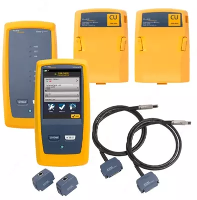Fluke DSX-5000 - SCS sertifikati uchun kabel sinov qurilmasi
