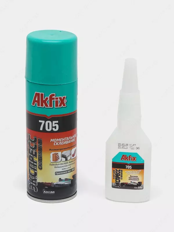 Клей Akfix 705 +25% для экспресс-склеивания