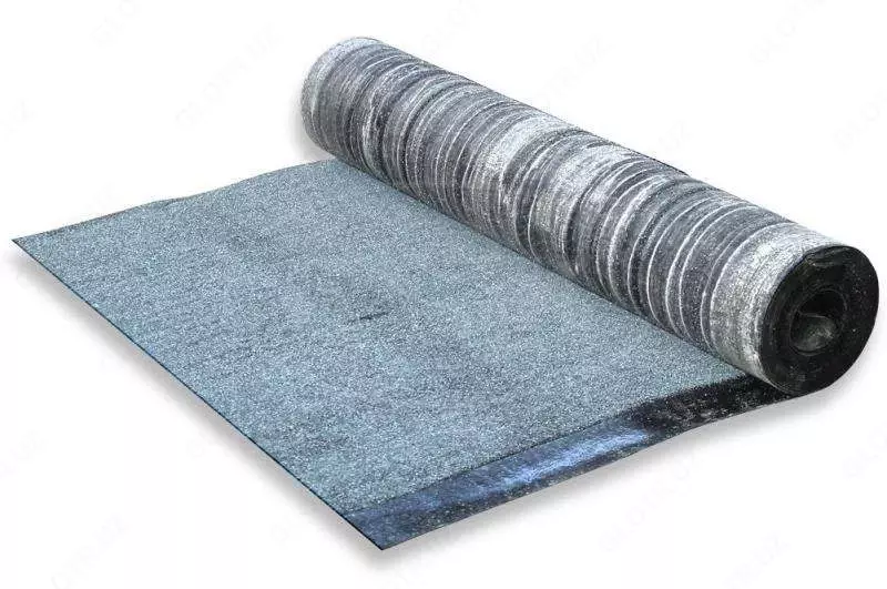 Рубероид синий