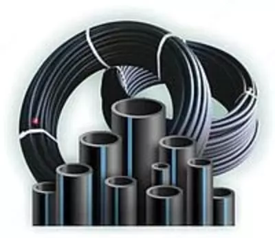 Полиэтиленовые трубы. Есть разные размеры