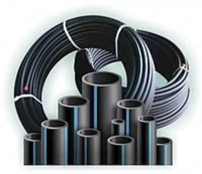 Полиэтиленовые трубы. Есть разные размеры