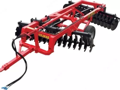 Тяжёлая прицепная дисковая борона с катком M010 AGD-32-61