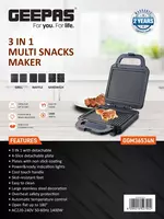 Gril dazmol GEEPAS GGM36534