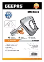 Ручной миксер GEEPAS GHM6127 - 480 000 сум