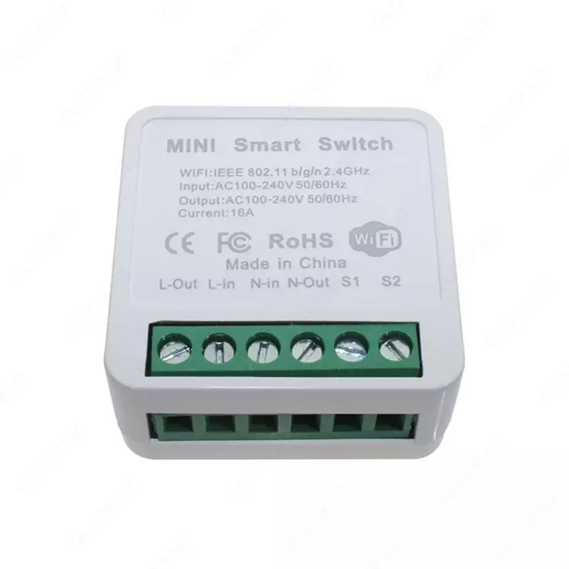 Mini Smart Switch WiFi 16A для Умного дома OOO Max San Elektro