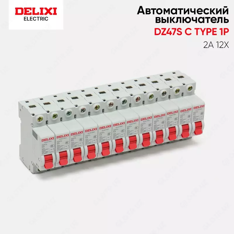 Автоматический выключатель DElIXI DZ47S C-Type 1P - 15 000 so'm