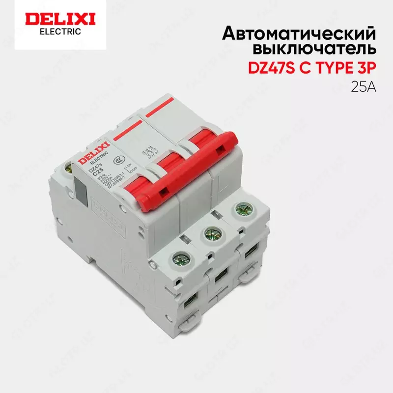 Автоматический выключатель DElIXI DZ47S C-Type 1P Chakana savdo