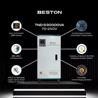 Стабилизатор напряжения BESTON TND D30KVA (70-250В) - 7 200 000 сум