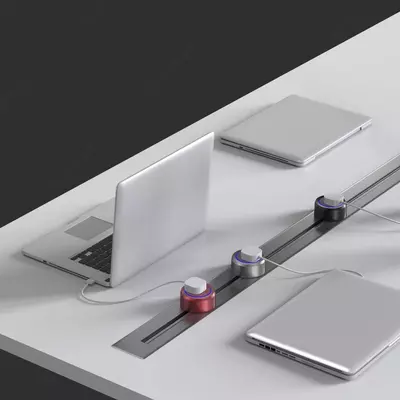 Рельсы под Трековые Съёмные Розетки 60см с выключателем - MAXI - 390 000 сум / шт.