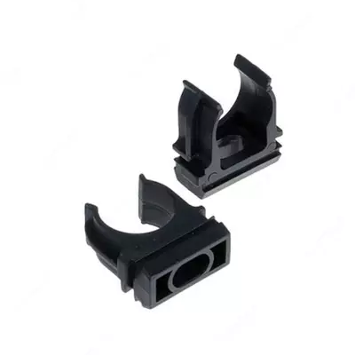 ELASTA Держатель с защелкой CF16 черный IEK