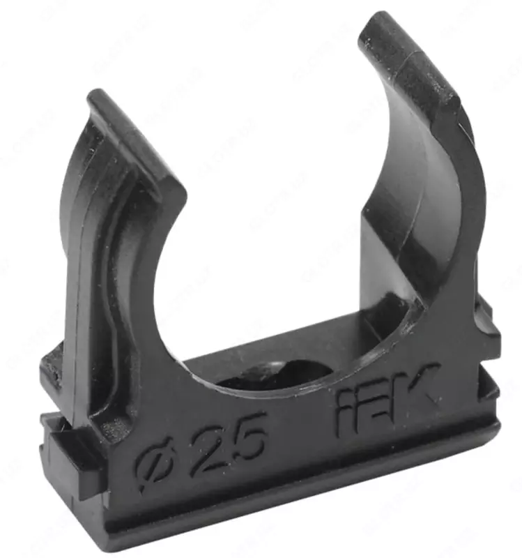 ELASTA Держатель с защелкой CF25 черный IEK