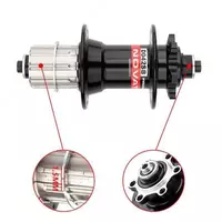 Novatec 11 S orqa+old g‘ildirak peredok komplekti (MTB/Shosse)