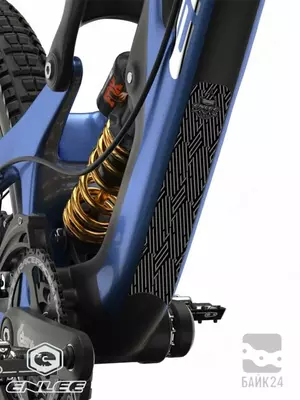 ENLE velosiped himoya stikerlari — ramka va detal uchun vinil himoya to‘plami