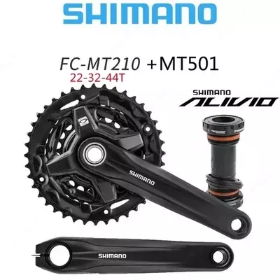   Shimano FC-MT210/MT300 2x9 sistema 36-22T 40-30-22T Malayziya