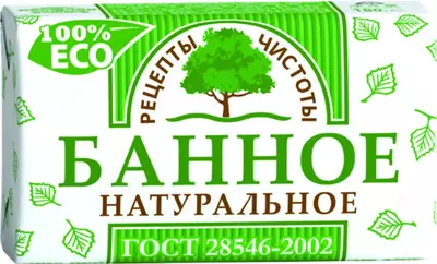 Мыло туалетное Банное Рецепты чистоты