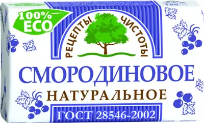 Мыло туалетное Смородиновое Рецепты чистоты