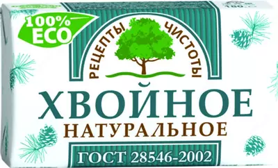 Мыло туалетное Хвойное Рецепты чистоты