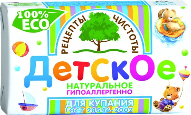 Мыло детское для купания Рецепты чистоты
