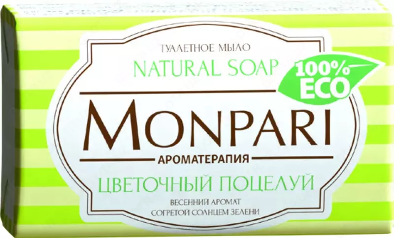 Мыло туалетное Monpari «Цветочный поцелуй»