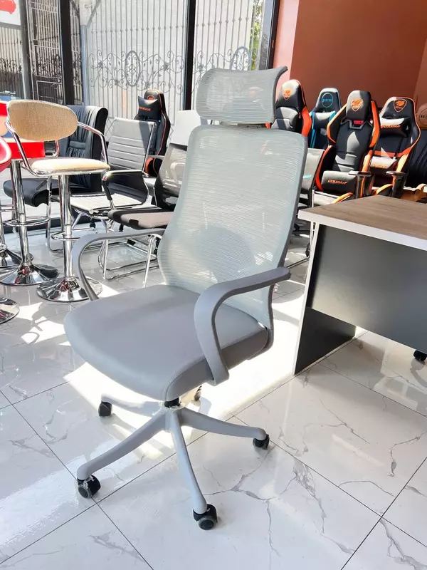 KRESLO OFFICE TESLA GRAY