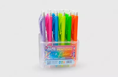 Шариковые ручки Alfa Pentonic Color