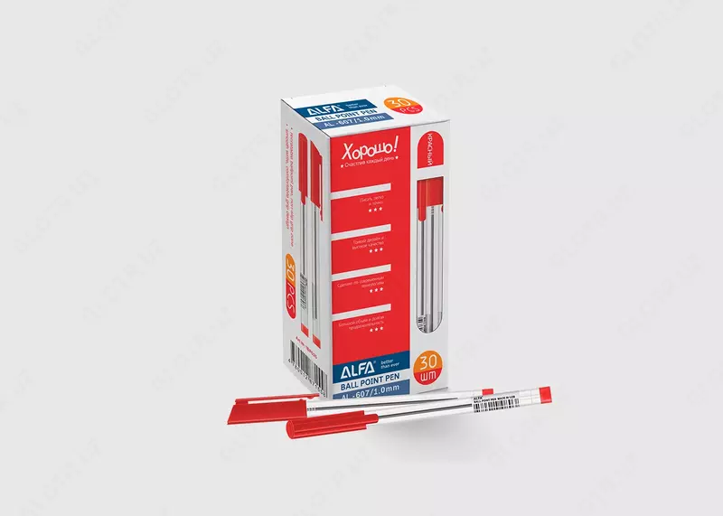 Sharikli ruchkalar AL- 607 qora/qizil/yashil - {0} so'mdan