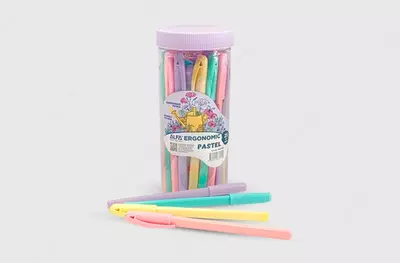 Шариковые ручки ERGONOMIC PASTEL