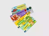 Краски акварельные Alfa "Kids Stories” 12 цветов