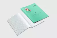 Тетрадь “Aloma”в линейку и клетку 12 листов