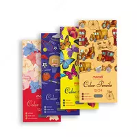 Цветные двусторонние карандаши Monet 12/24 цвета - 27 500 сум