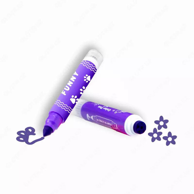 Фломастеры со штампом Monet Funny 12 цветов - 32 500 сум