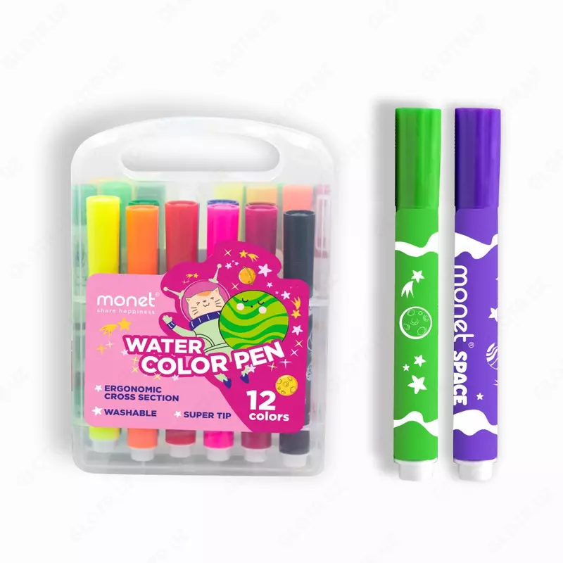 Фломастеры Monet Space 12 цветов